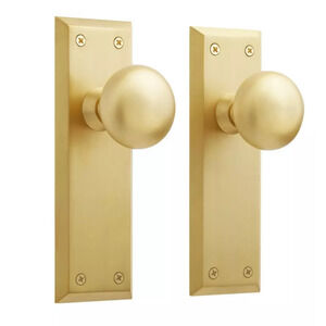 Signature Hardware New York Passage Brass Door Hardware Screws SH552122SB 365902